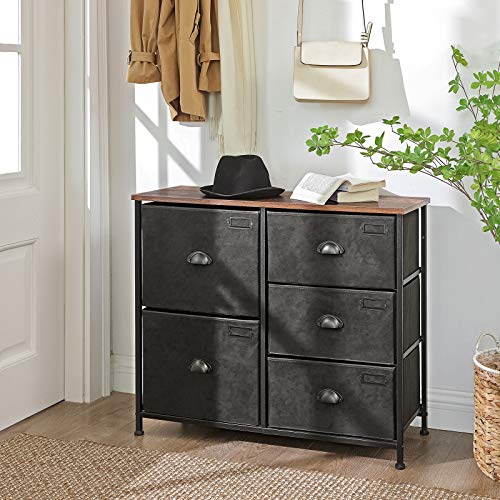 SONGMICS Kommode mit 5 Stoff-Schubladen | SONGMICS HOME