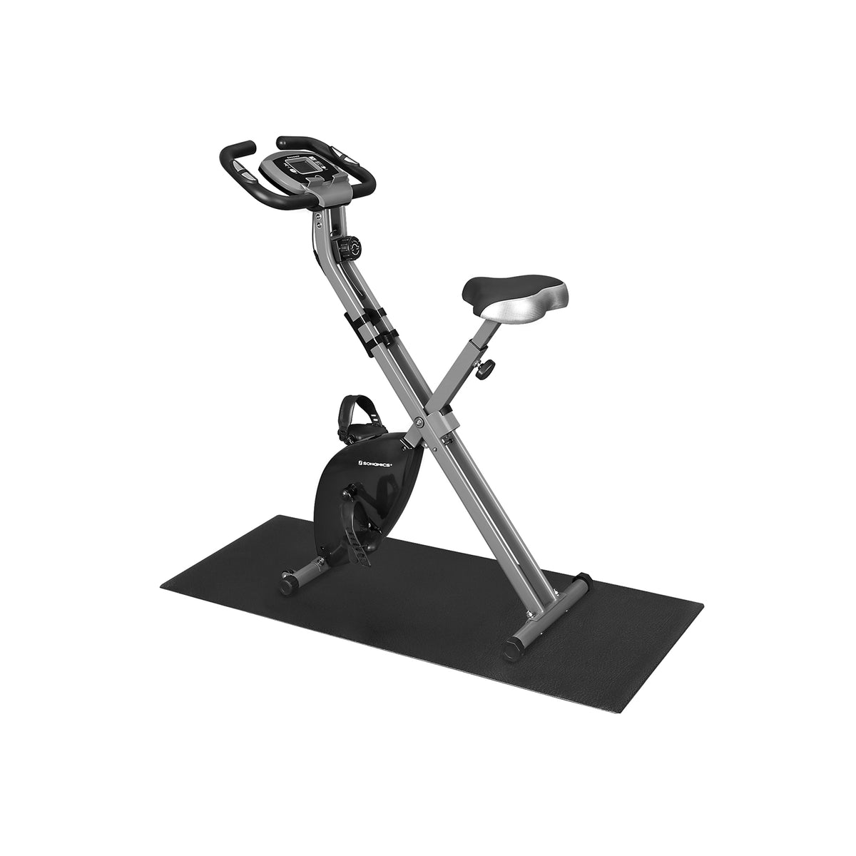 songmics fitnessbike Heimtrainer mit 8 Widerstandsstufen