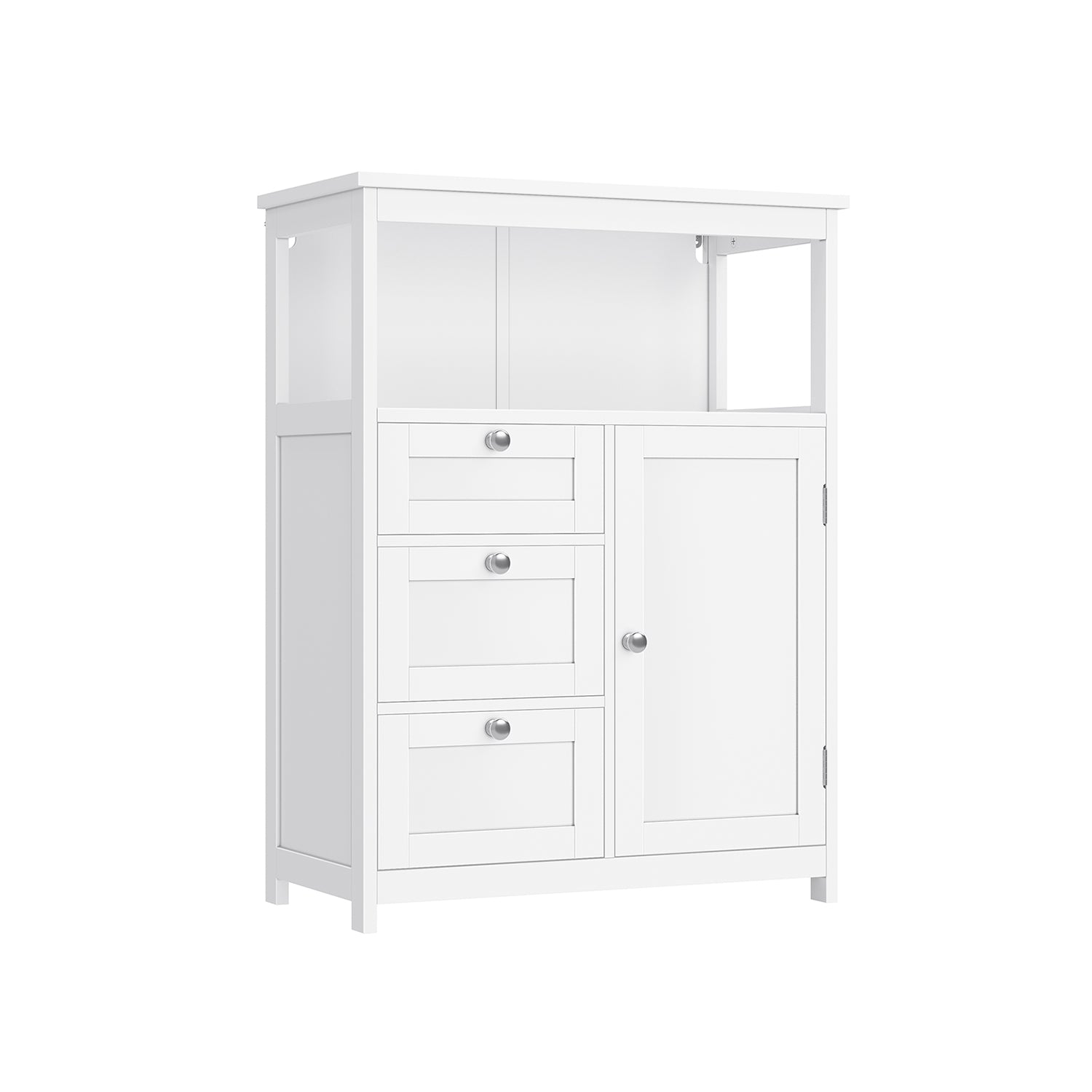 Badezimmerschrank 30 x 60 x 80 cm mit 3 Schubladen