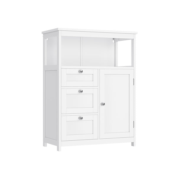Badezimmerschrank 30 x 60 x 80 cm mit 3 Schubladen