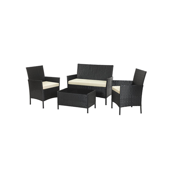 Gartenmöbel-Set aus Polyrattan