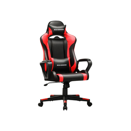 Bild von Gaming Stuhl ergonomisch schwarz-rot