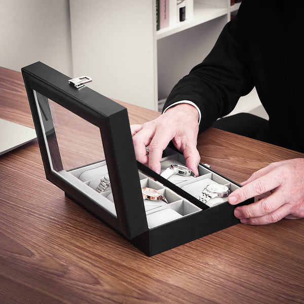 Schicke Uhrenbox für 10 Uhren