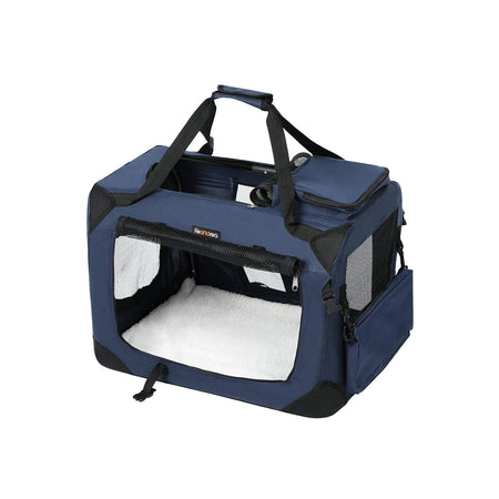 Bild von Hundebox für 16-23 kg Hunde dunkelblau