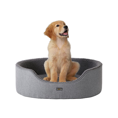 Bild von Hundebett abnehmbar grau